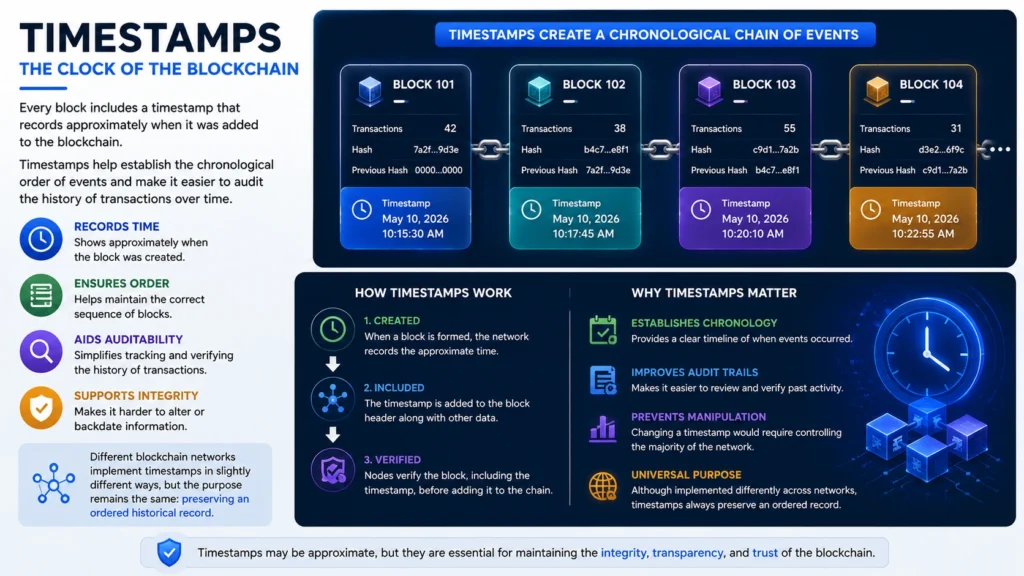 Blockchain-Timestamps-Chronological-Records