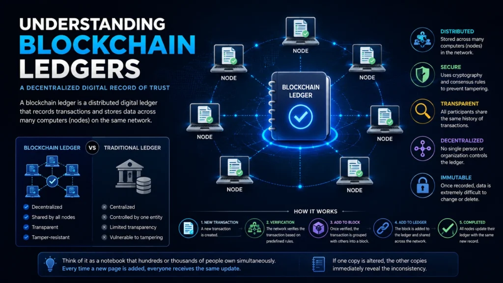 Understanding-Blockchain-Ledgers-Distributed-Digital-Ledger