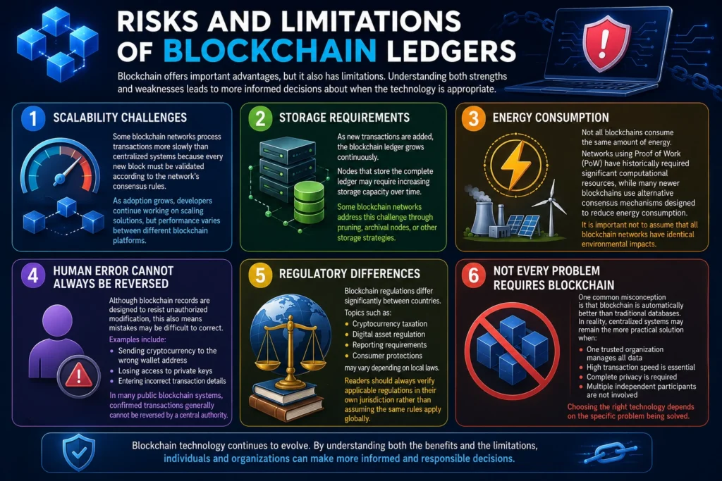 risks-and-limitations-of-blockchain-ledgers