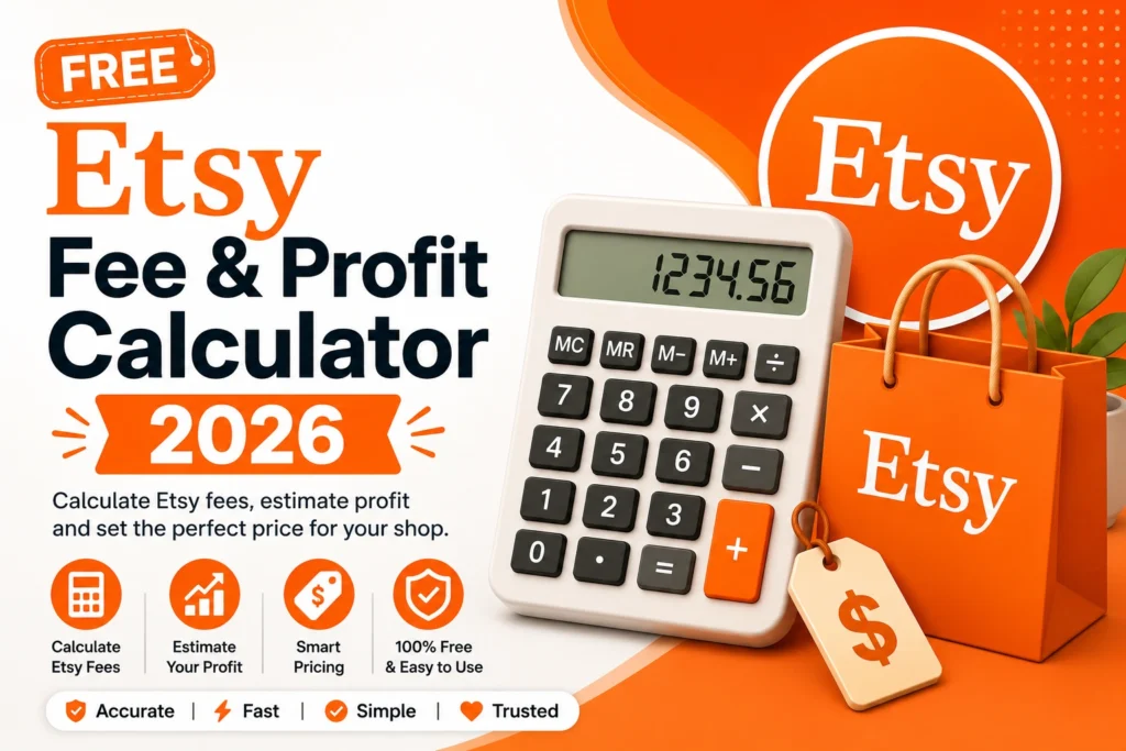 Free Etsy Fee Calculator and Net Profit Tool